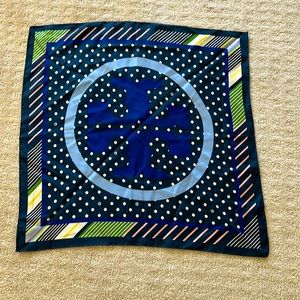 Tory Burch silk scarf 21 in square